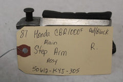 Main Step Arm RIGHT 50612-KYJ-305 1987 Honda CBR1000F Hurricane