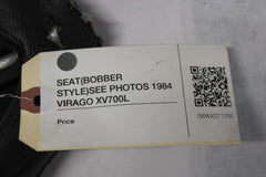 SEAT (BOBBER STYLE) SEE PHOTOS 1984 Yamaha  VIRAGO XV700L