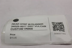 REAR STEP W/RUBBER 34028-0017 2007 VULCAN CUSTOM VN900