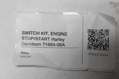 SWITCH KIT, ENGINE STOP/START 71684-06A Harley Davidson