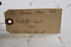 Headlight Lens Unit 42X-84321-A0-00 1990 Yamaha Vmax VMX12 1200