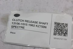 CLUTCH RELEASE SHAFT 13106-1015 1982 KZ750N SPECTRE