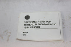 STEERING HEAD TOP THREAD B 90302-425-830 1984 VF500C Honda Magna