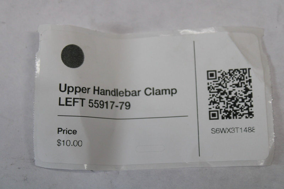 Upper Handlebar Clamp LEFT 55917-79 2004 Harley Davidson Road King