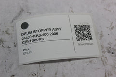 DRUM STOPPER ASSY 24430-KK0-000 2006 CBR1000RR