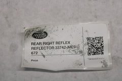 REAR RIGHT REFLEX REFLECTOR 33742-ME9-672 1983 Honda VT750C Shadow