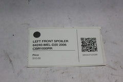 LEFT FRONT SPOILER 64240-MEL-D20 2006 CBR1000RR