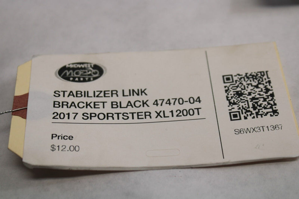 STABILIZER LINK BRACKET BLACK 47470-04 2017 SPORTSTER XL1200 HD SuperLow