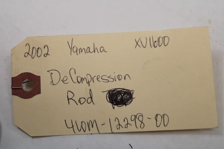 Decompression Rod 4WM-12298-00 2002 Yamaha RoadStar XV1600A