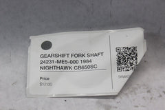 GEARSHIFT FORK SHAFT 24231-ME5-000 1984 Honda Nighthawk CB650SC