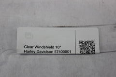 Clear Windshield 10" Harley Davidson 57400001