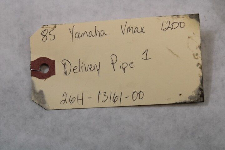 Delivery Pipe 1 1FK-13161-00 1990 Yamaha Vmax VMX12 1200