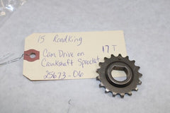 Cam Drive On Crankshaft Sprocket 17T 25673-06 2015 Harley Davidson Road King