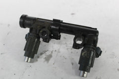 Fuel Pipe Injectors (2) 2007 Kawasaki ZX-6R 49056-0014, 49033-0013