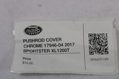 PUSHROD COVER CHROME 17946-04 2017 SPORTSTER XL1200T Harley Davidson SuperLow