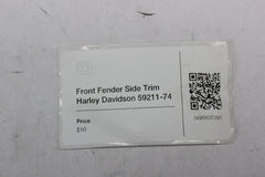 Front Fender Side Trim Harley Davidson 59211-74