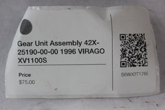 Gear Unit Assembly 42X-25190-00-00 1996 Yamaha VIRAGO XV1100S