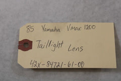 Taillight Lens 42X-84721-61-00 1990 Yamaha Vmax VMX12 1200