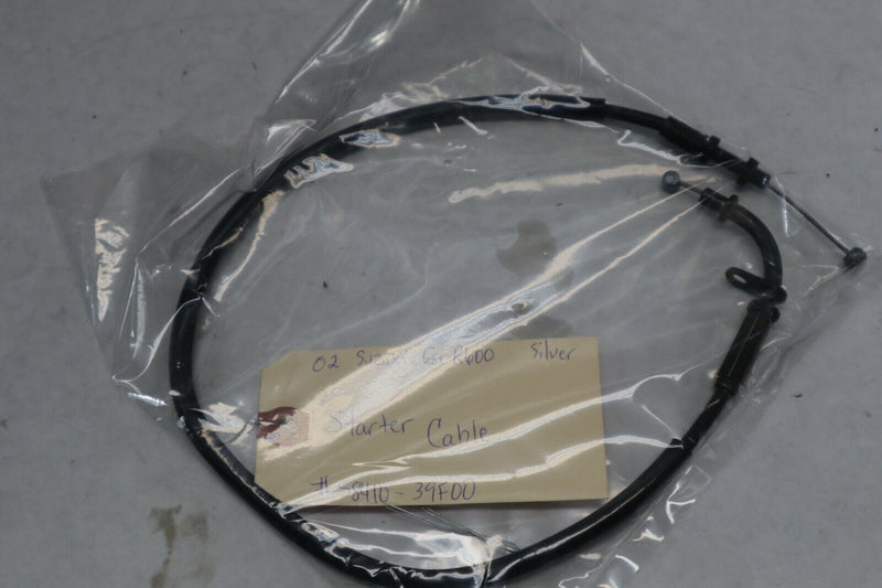 OEM Suzuki Motorcycle Starter Cable 2002 GSXR600 Silver 58410-39F00