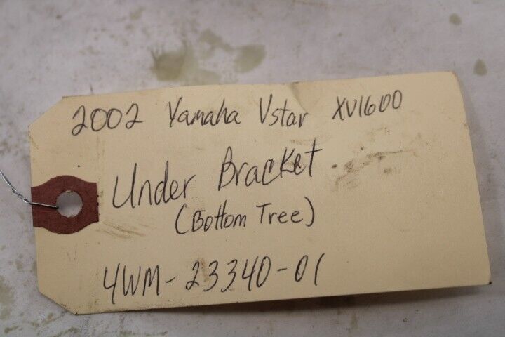 Under Bracket (Bottom Tree) 4WM-23340-01 2002 Yamaha RoadStar XV1600A