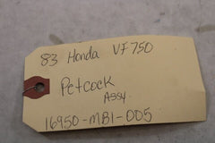 Petcock Assy 16950-MB1-005 1983 Honda VF750