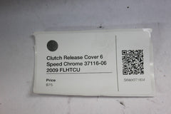 Clutch Release Cover 6 Speed Chrome 37116-06 2009 Harley Davidson FLHTCU