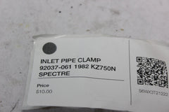 INLET PIPE CLAMP 92037-061 1982 KZ750N SPECTRE