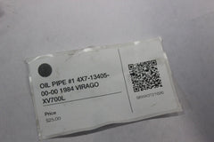 OIL PIPE #1 4X7-13405-00-00 1984 VIRAGO XV700L