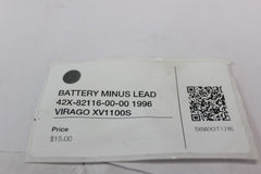 BATTERY MINUS LEAD 42X-82116-00-00 1996 VIRAGO XV1100S