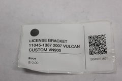 LICENSE BRACKET 11045-1387 2007 VULCAN CUSTOM VN900