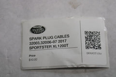 SPARK PLUG CABLES 32003,32006-07 2017 SPORTSTER XL1200T Harley Davidson SuperLow