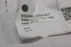 STEERING STEM NUT 25MM 92015-1891 1996 KAW ZX-11