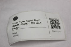 Front Turn Signal Right 35601-33E00 1999 Suzuki GSX-R600