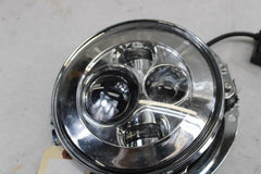 7" LED Headlamp Headlight 2003 Harley Davidson FLHT Silver Black