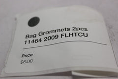 Bag Grommets 2pcs 11464 2009 FLHTCU Harley Davidson