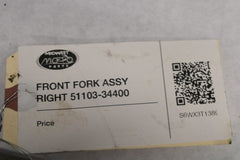 FRONT FORK ASSY RIGHT 51103-34400 1983 Suzuki GS650GL 51103-34420