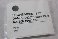 ENGINE MOUNT SIDE DAMPER 92075-1274 1982 Kawasaki Spectre KZ750N