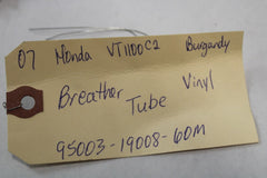 Breather Tube (Vinyl) 95003-19008-60M-2007 Honda Shadow Sabre VT1100C2