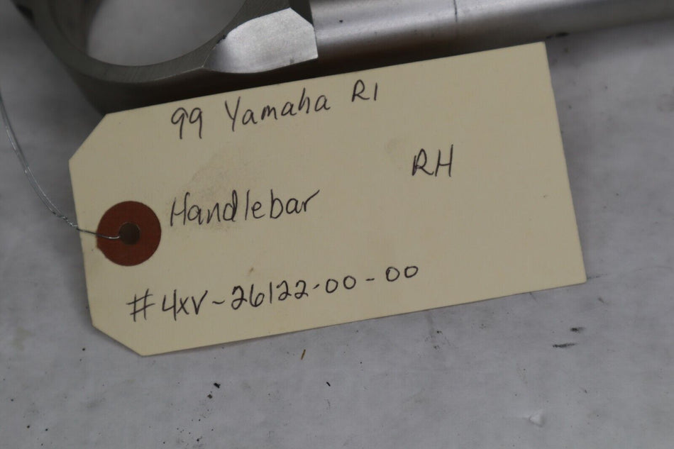 OEM Yamaha LEFT Handlebar 1999 R1 1000 Royal Blue 4xv-26122-00