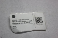 CRANK WASHER 92200-1249,BOLT 92150-1717 2007 VULCAN VN900 CUSTOM