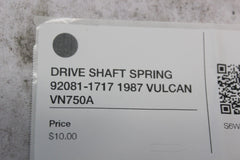 DRIVE SHAFT SPRING 92081-1717 1987 VULCAN VN750A