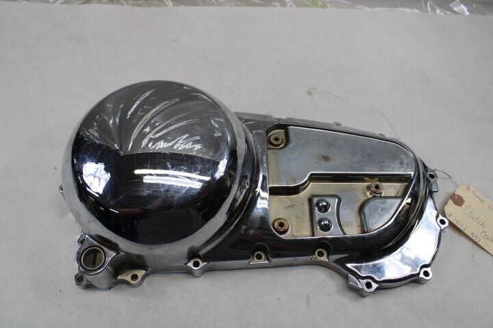 OEM Kawasaki Motorcycle Clutch Cover Chrome 1999 Vulcan VN1500E 14032-1493