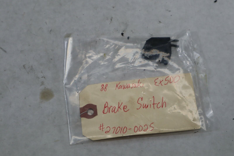 OEM Kawasaki Motorcycle Brake Switch 1988 EX500 27010-0025