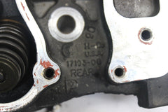 Cylinder Head Rear Black (CRACKED FIN) #17179-06,#on part 17193-06 2006 FLHT