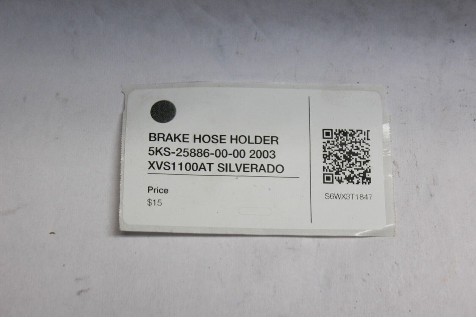 BRAKE HOSE HOLDER 5KS-25886-00-00 2003 XVS1100AT SILVERADO
