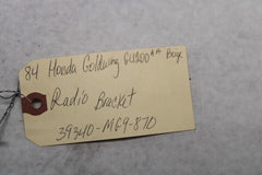 Radio Bracket 39340-MG9-870 1984 Honda Goldwing GL1200A