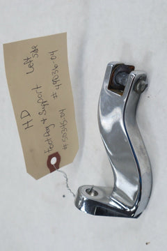 OEM Harley Davidson LEFT Chrome Passenger Footpeg Bracket 2013 Streetglide