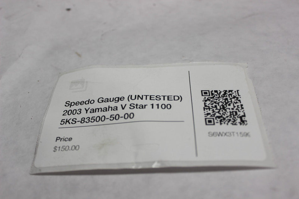 Speedo Gauge (UNTESTED) 2003 Yamaha V Star 1100 5KS-83500-50-00