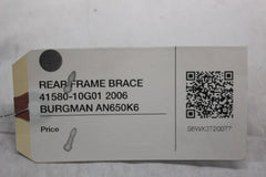 REAR FRAME BRACE 41580-10G01 2006 BURGMAN AN650K6