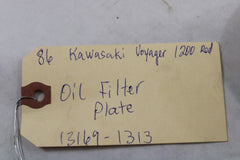 Oil Filter Plate 13169-1313 1986 Kawasaki Voyager ZG1200